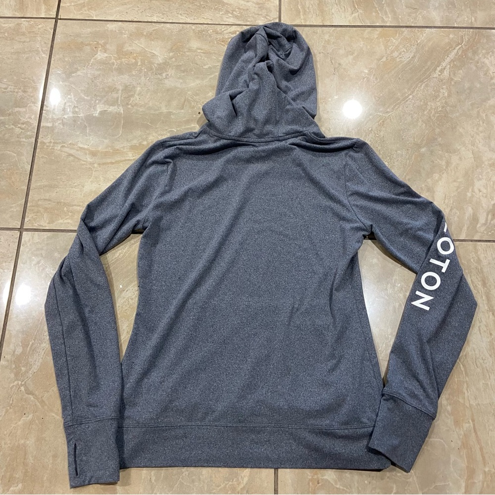 Peloton DreamBlend Pullover Hoodie Heather Gray Women’s Size Small - Picture 3 of 5